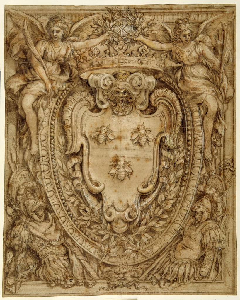 Studio per stemma di Don Taddeo Barberini - The Devonshire Collections, Chatsworth